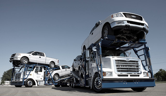 Vehicle shipping via open carrier Vehicle shipping via open carrier